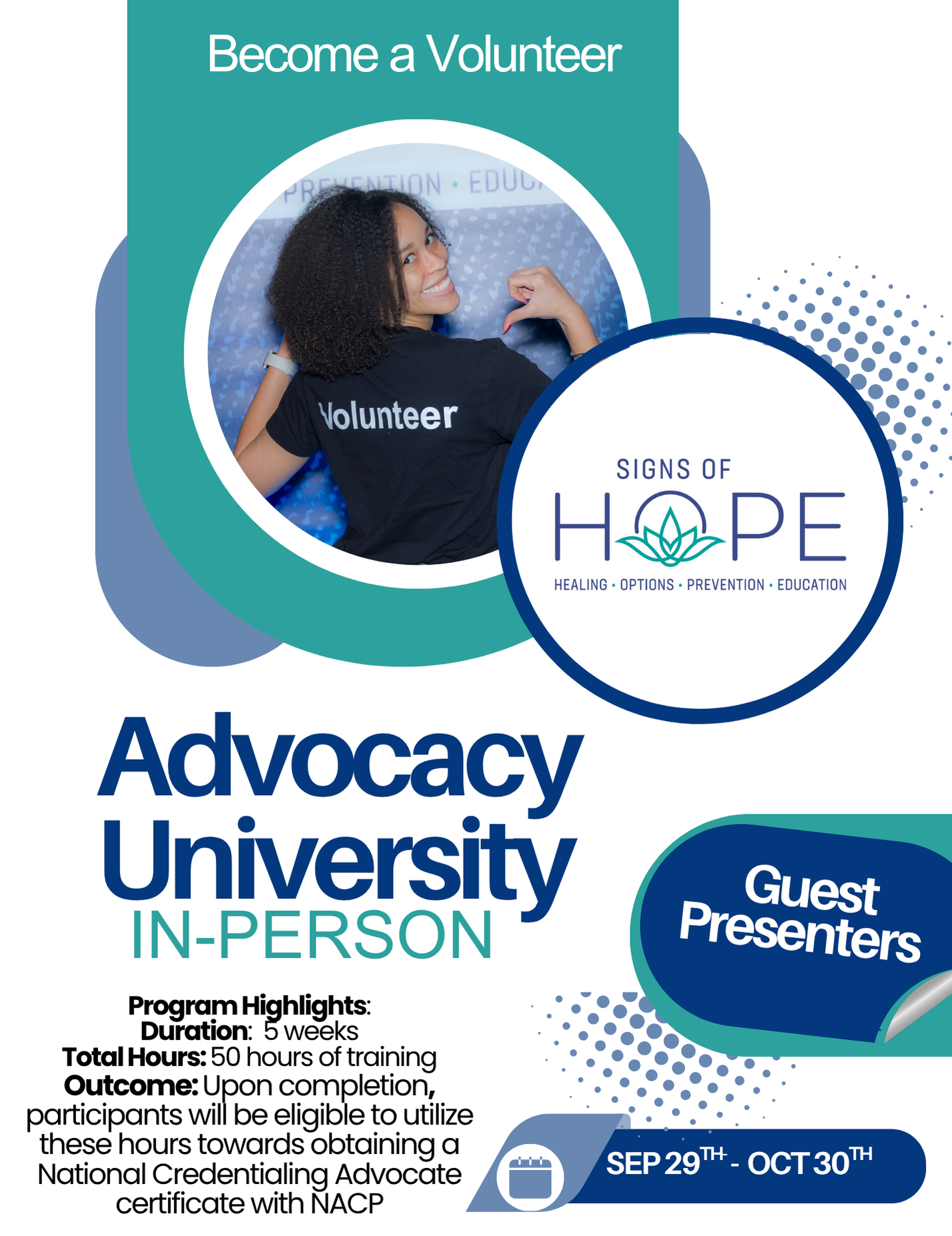 Advocacy University In-Person